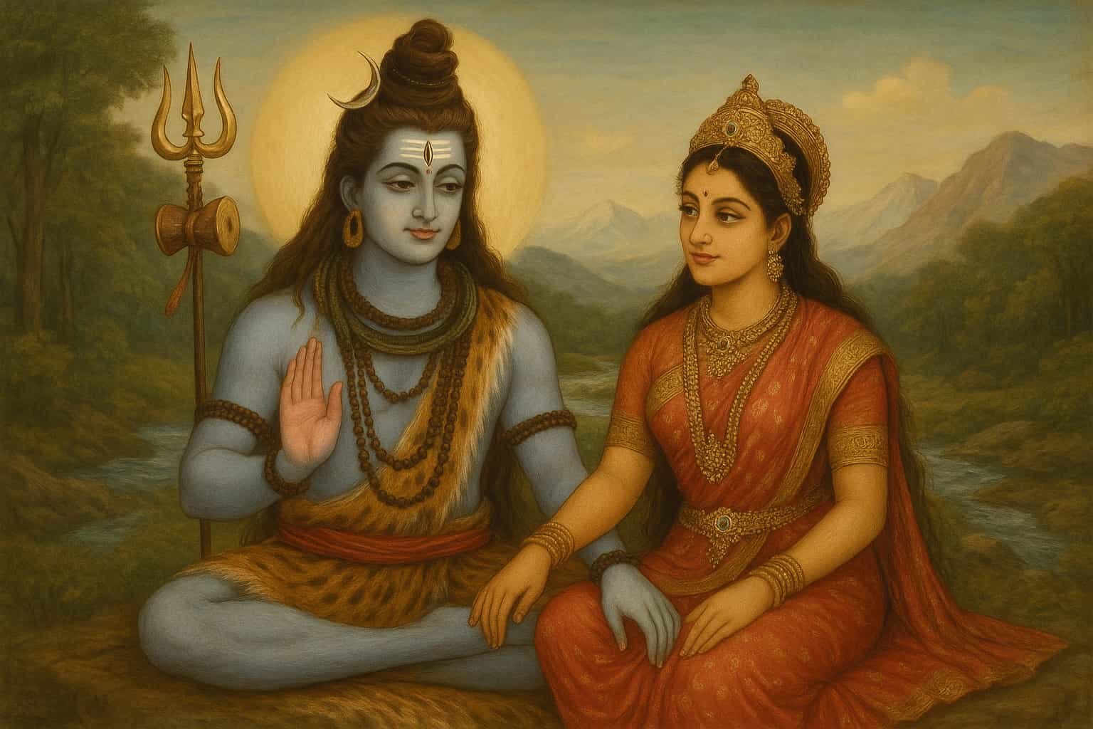 shiva parvati image